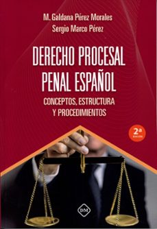 derecho procesal penal español-monica galdana perez morales-sergio marco perez-9791387830151