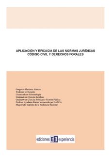 aplicacion y eficacia de las normas juridicas (ebook)-gorgonio martínez atienza-9791399059151