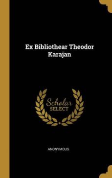 ex bibliothear theodor karajan-9780270015461