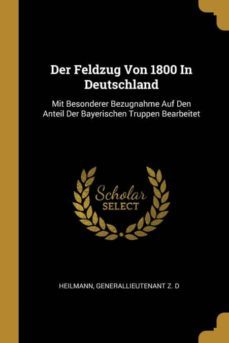 der feldzug von 1800 in deutschland-9780274808861