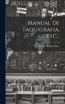 manual de taquigrafia, etc...-carlos muñoz olave-9781019417461