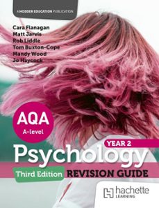 aqa psychology for a level: year 2 revision guide third edition (ebook)-cara flanagan-matt jarvis-rob liddle-9781036019761