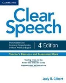 clear speech teacher s resource and assessment book 4th edition-9781107637061