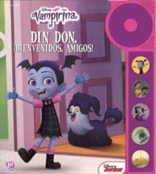 libro con timbre disney vampirina, din don bienvenidos amigos-9781503738461