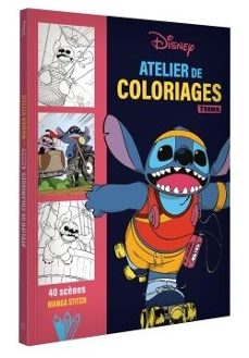 disney teens - atelier de coloriages - manga stitch-9782017331261