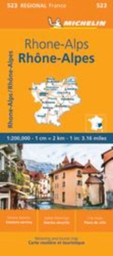 mapa regional rhone-alpes 10523-9782067258761