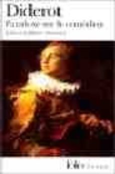 paradoxe sur le comedien; letters sur le theatre a madame riccobi ni et a mademoiselle jodin-9782070388561