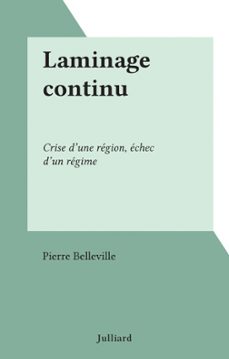 laminage continu-pierre belleville-9782260045861