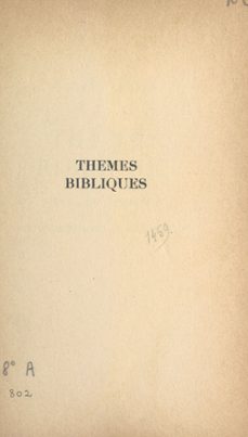 thèmes bibliques (ebook)-jacques guillet-9782307412861