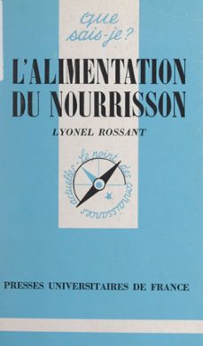 l'alimentation du nourrisson (ebook)-lyonel rossant-9782705909161