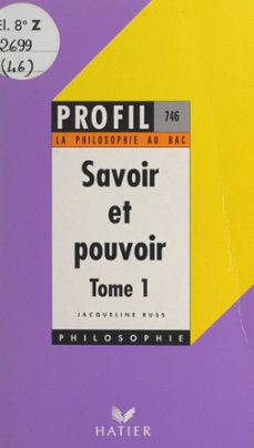 savoir et pouvoir (1) (ebook)-jacqueline russ-9782706288661