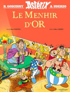 astérix  le menhir d or-rene goscinny-9782864973461