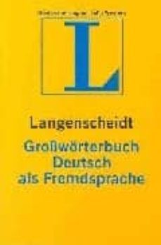 langenscheidt grosworterbuch deutsch als fremsprache (incluye cd- rom)-9783468490361