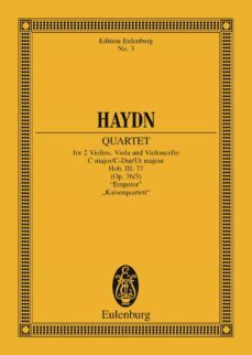 string quartet c major, emperor (ebook)-joseph haydn-9783795724061