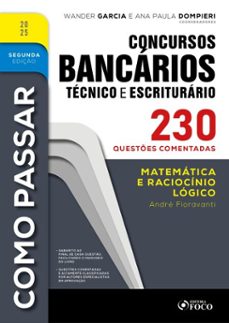 como passar em concursos bancarios - tecnico e escriturario - 2ª ed - 2025 (ebook)-andré fioravanti-9786561206761
