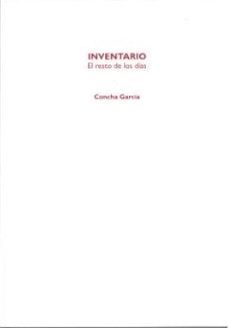 inventario. el resto de los días-concha garcia-9788409612161