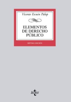 elementos de derecho publico (7ª ed.)-nuria codina-9788430953561