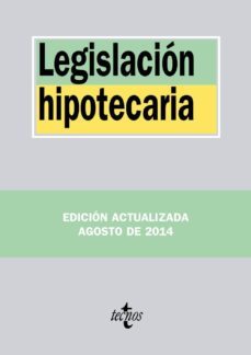legislacion hipotecaria (29ª ed.)-9788430963461