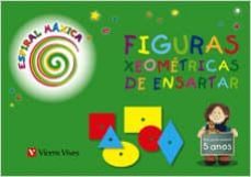 caixa figuras xeometricas de ensartar. 5 anos   infantil (galicia)-9788431697761
