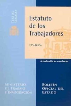 estatuto de los trabajadores (12ª ed.)-9788434019461
