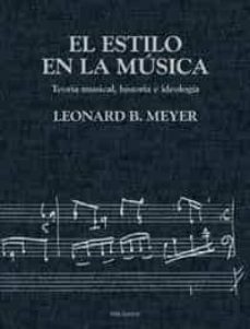 el estilo en la musica-9788436813661