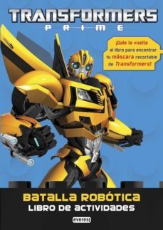 transformers prime. batalla robotica. libro de actividades-9788444168661