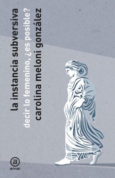 la instancia subversiva (ebook)-carolina meloni-9788446056461