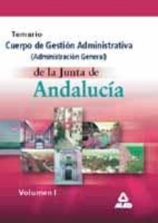 cuerpo de gestion administrativa de la junta de andalucia: admini stracion general-9788466503761