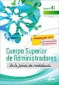 cuerpo superior de administradores [especialidad gestion financie ra (a1 1200)] de la junta de andalucia. temario. volumen iv-9788467694161