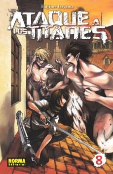 ataque a los titanes 8-hajime isayama-9788467978261