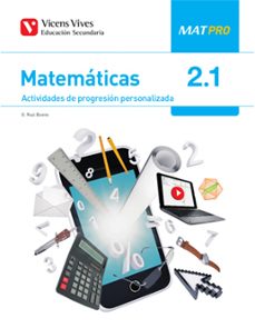 mat pro 2. matemáticas 2º eso actividades de progresón peronalizada, libro 1, 2 y 3-9788468243061