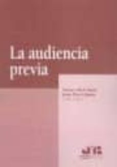 audiencia previa-xavier abel lluch-9788476988961