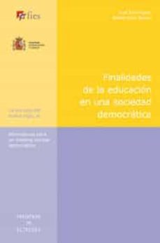 finales de la educacion en una sociedad democratica-9788480638661