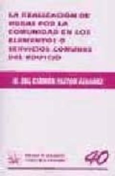 la realizacion de obras por la comunidad en los elementos o servi cios comunes del edificio-maria del carmen pastor alvarez-9788484422761