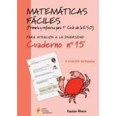 matematicas faciles cuaderno nº15 (primaria)-9788484914761