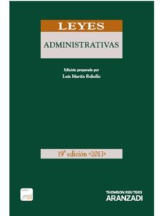 leyes administrativas (19ª ed)-9788490144961