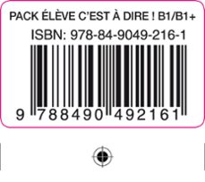 c'est a dire b1/b1 1º bachillerato + pack eleves-9788490492161