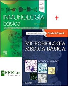 lote abbas - murray (basico) inmunologia basica, 6ª ed. + microbiologia medica basica-9788491138761