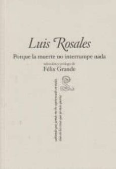 porque la muerte no interrumpe nada-9788492705061
