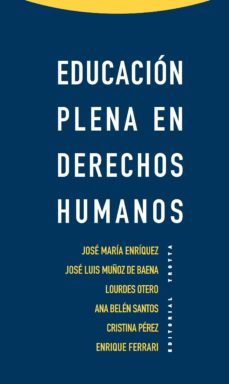 educacion plena en derechos humanos-9788498794861