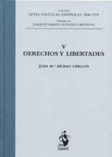 derechos y libertades, tomo v-juan maria bilbao ubillos-9788498902761