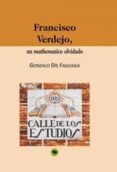 francisco verdejo, un mathematico olvidado-9788499168661