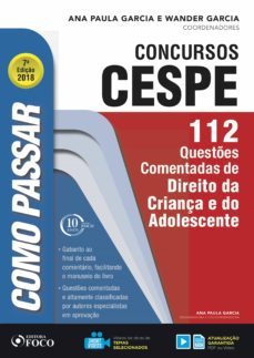 como passar em concursos cespe: direito da criança e do adolescente (ebook)-9788582422861