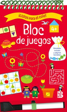 listos para el cole bloc de juegos +4-9789403233161