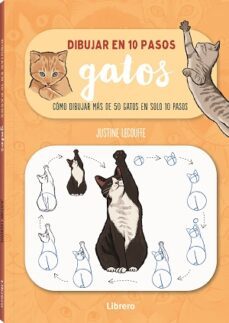 dibujar gatos en 10 pasos-justine lecouffe-9789463597661