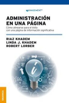 administracion en una pagina: como alinearse para el éxito con una página de informacion significativa-9789878358161