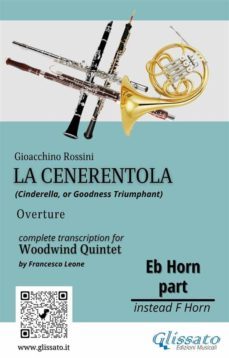 french horn in eb part of "la cenerentola" for woodwind quintet (ebook)-9791220859561