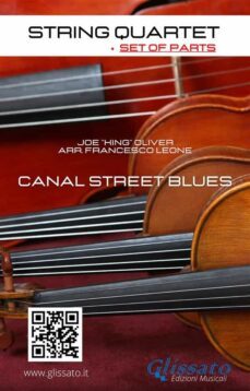string quartet: canal street blues (set of parts) (ebook)-9791222077161