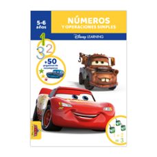 cuadernos disney learning - numeros y operaciones simples - cars (5-6 años)-9791387844561