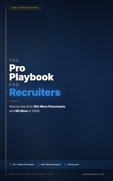 the pro playbook for recruiters (ebook)-john hitchens-9798224476961